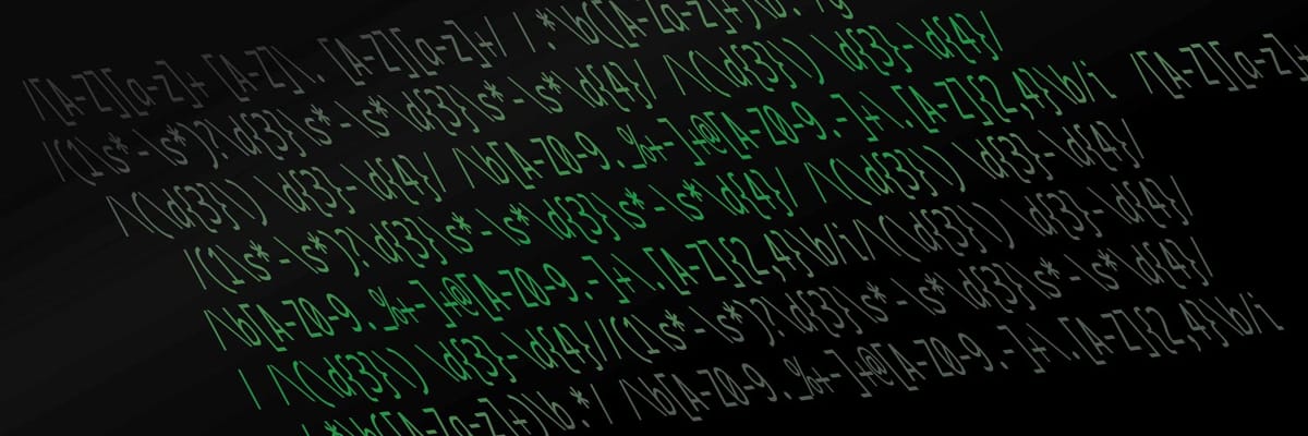 Understanding Regular Expressions 1: Characters and Quantities